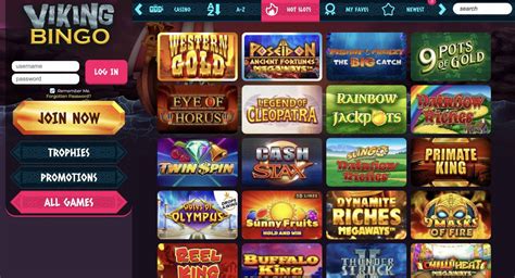 Viking bingo casino review
